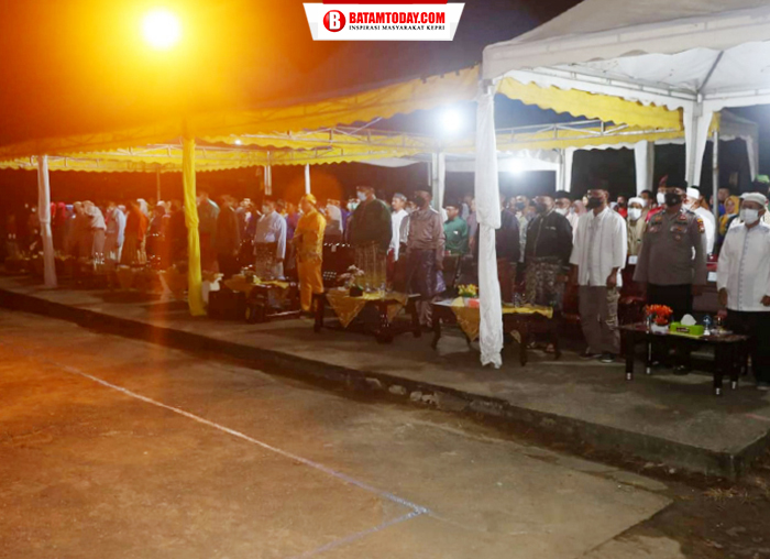 Suasana saat pembukaan MTQ ke II Kute Siantan
